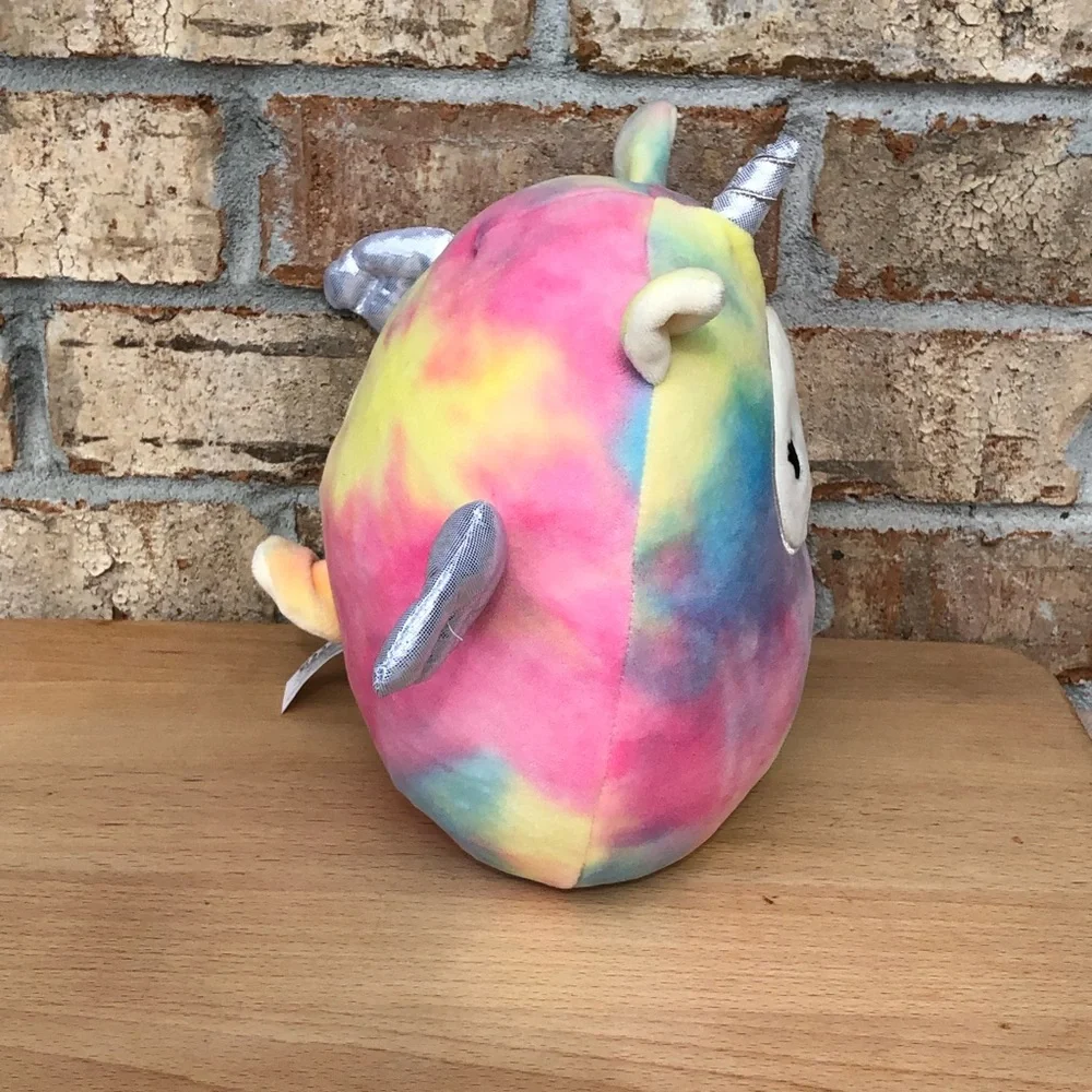 Squishmallows Kelly Toys 2021 Tie Dye Lucy-May The‎ Rainbow 8”